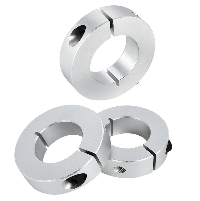 铝合金固定环带键槽开口型SCSKS PSCSKS10 12 15 16 20 25 30