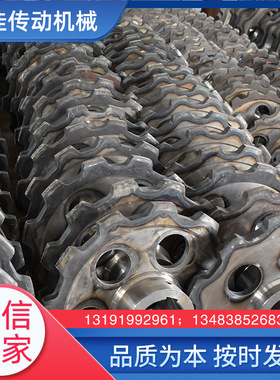 提升机链轮NE15.30.50.100.150.200 工业机械传动双节距齿轮加工