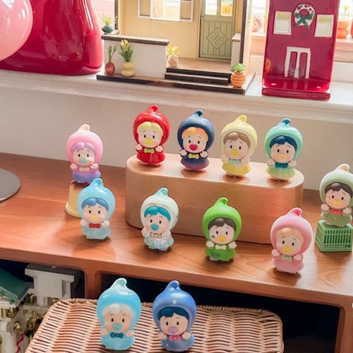 正版小花卷精灵物语盲盒潮玩手办