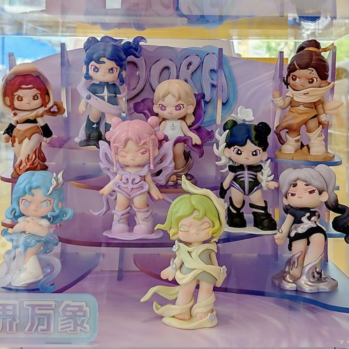 正版DORA质界万象系列盲盒手办潮