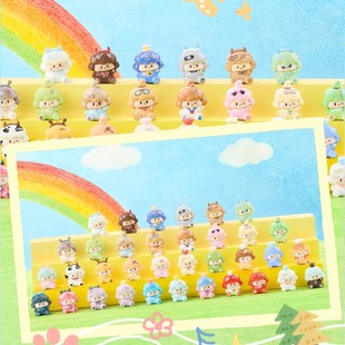 新品 百变BUDDY系列萌粒盲袋盲盒可爱公仔手办潮玩具车载摆件 正版