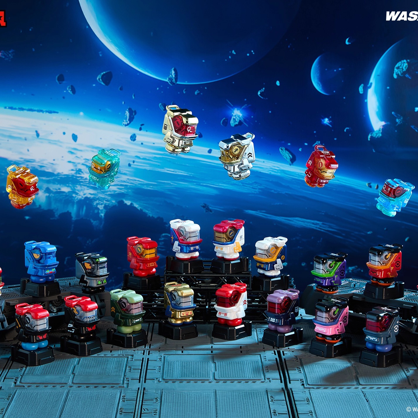 WASA龙Allstar206群星龙盲盒手办