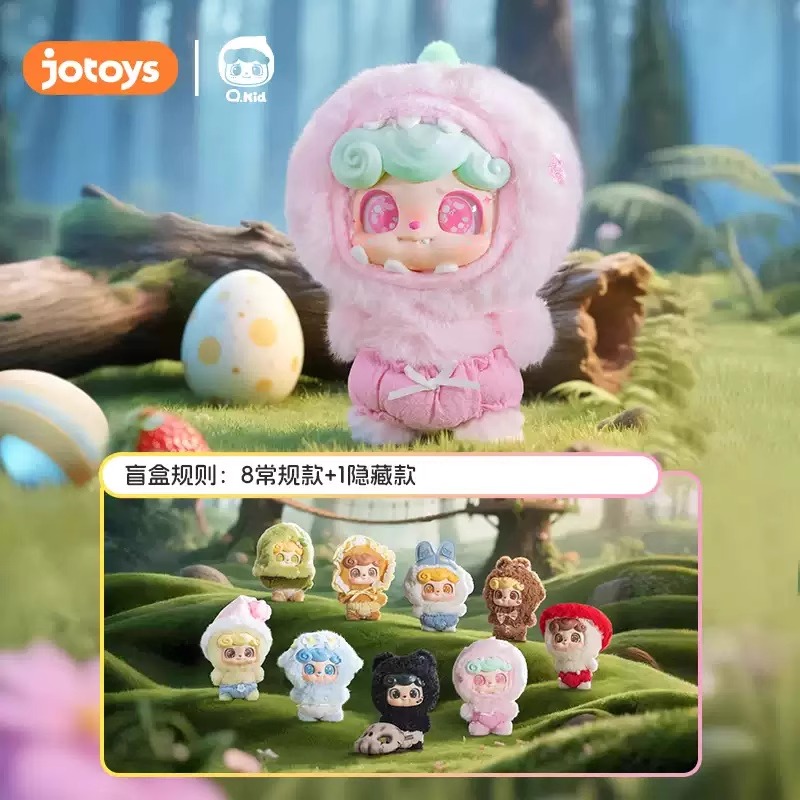 正版Q宝奇想童话毛绒盲盒手办潮