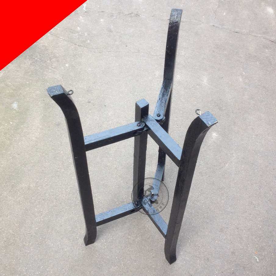 京班鼓架 实木京板鼓架 京韵京剧板鼓架子 板鼓三脚支架