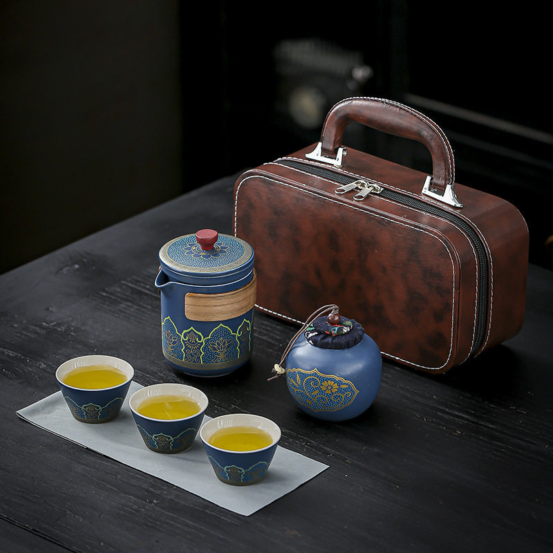 便携式旅行茶具套装快客