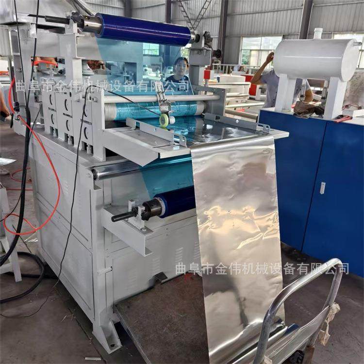 冷热两用全自动覆膜机 pvc保护膜封膜机 不锈钢板单双面贴膜机