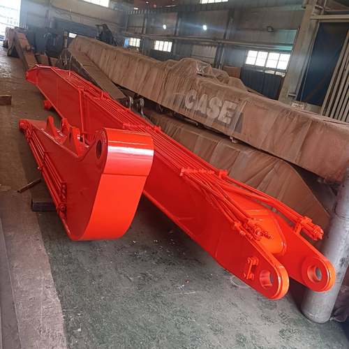 挖掘机加长臂河道清淤加高挖深加长臂厂家 挖掘机配件