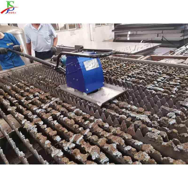 数控激光切割机表面去渣机 全自动除渣机 剑栅工作台面清理工具