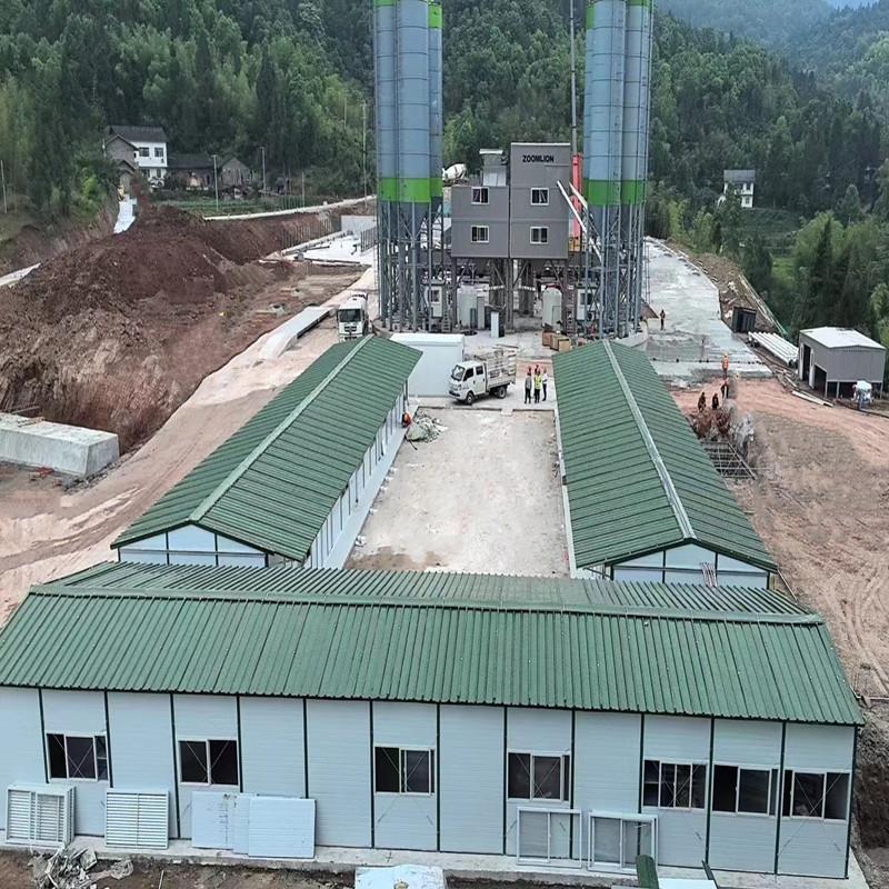 专业彩钢岩棉板房四坡顶防火活动房轻钢组合房工程临舍办公室搭建