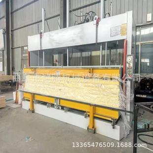 家具板材液压机 60吨全自动木工压板机 三米木板定型冷压机