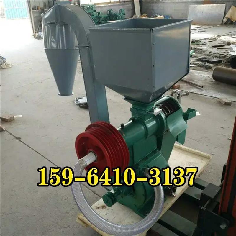 小型水稻脱壳打米机 家用谷子大麦去皮机 细糠稻谷去皮碾米机