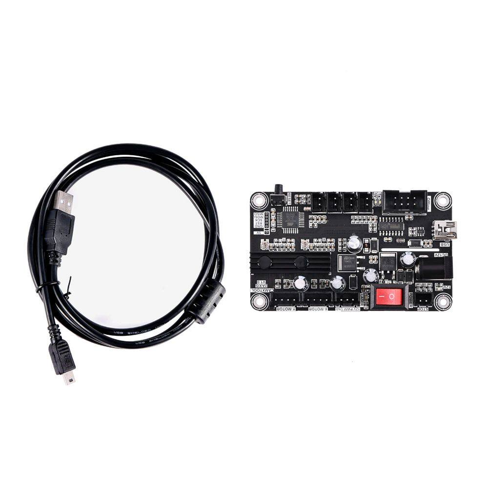 GRBL二轴控制板激光雕刻机用USB 二轴控制板DIY小型CNC雕刻机配件