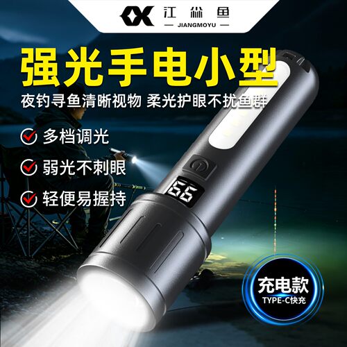 强光手电筒小型便携led超亮远射