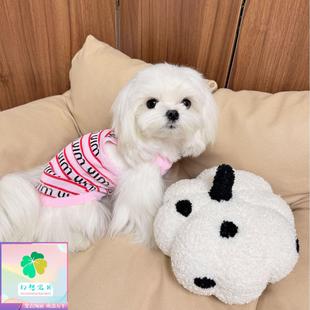 幻想宝贝狗狗衣服潮牌宠物冰丝吊带背心泰迪比熊马尔济斯中小型犬