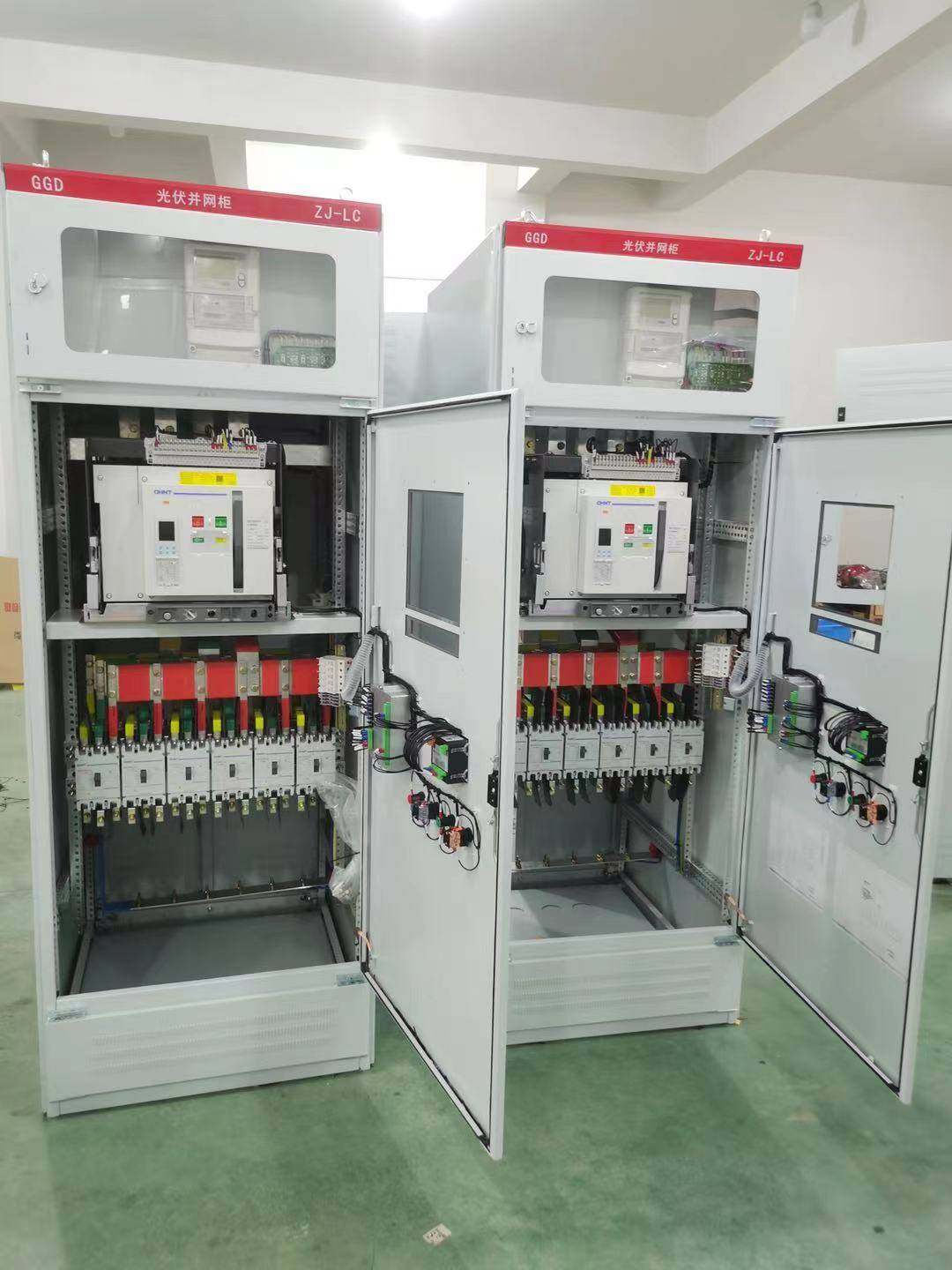 光伏并网柜ggd防孤岛保护装置低压交流配电柜成套户外100kw-600kw
