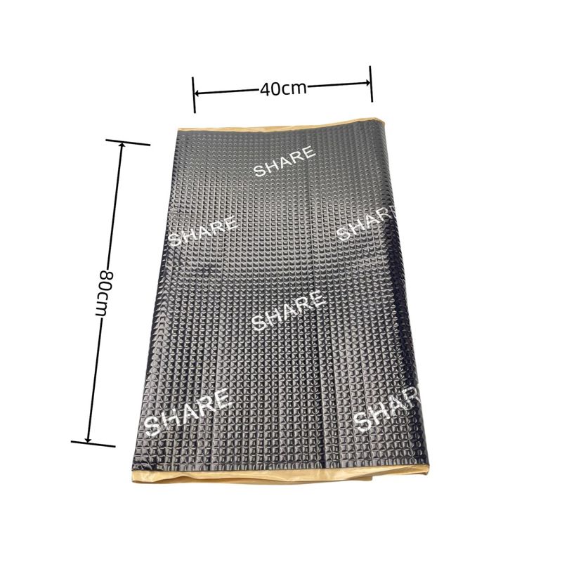 下水管道隔音棉阻尼片自粘环保隔音棉阻尼片100管静音棉阻尼片