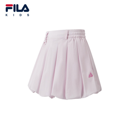 FILA斐乐女中大童梭织半裙