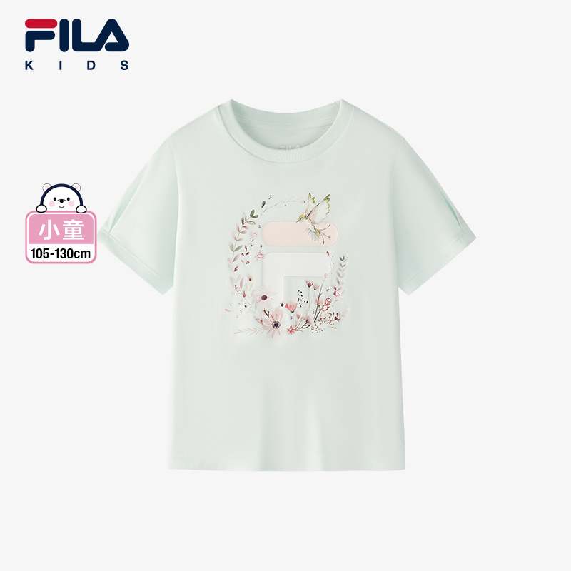 FILA斐乐小童休闲透气短袖衫