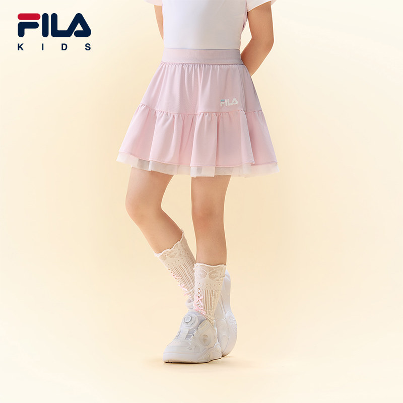 FILA斐乐女童针织半裙图片