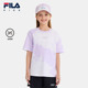 新款 男中大童上衣 儿童短袖 T恤2025年夏季 丝柔棉 FILA斐乐童装