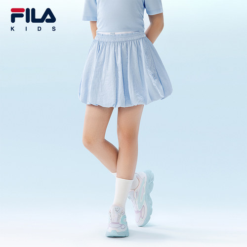 FILA斐乐女童宽松花苞半身裙子