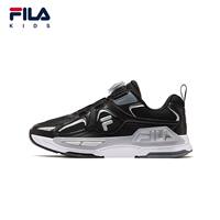 FILA children's shoes, running shoes, autumn Edition for boys and girls, button-up outdoor sports shoes, white sneakers thumbnail 4