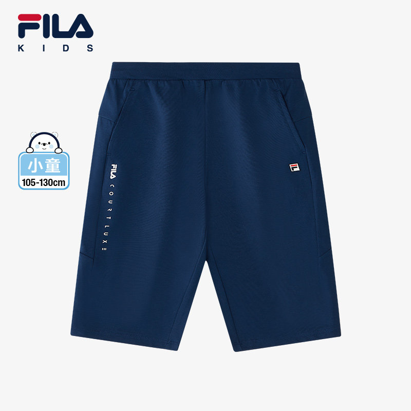 FILA斐乐男小童针织七分裤图片