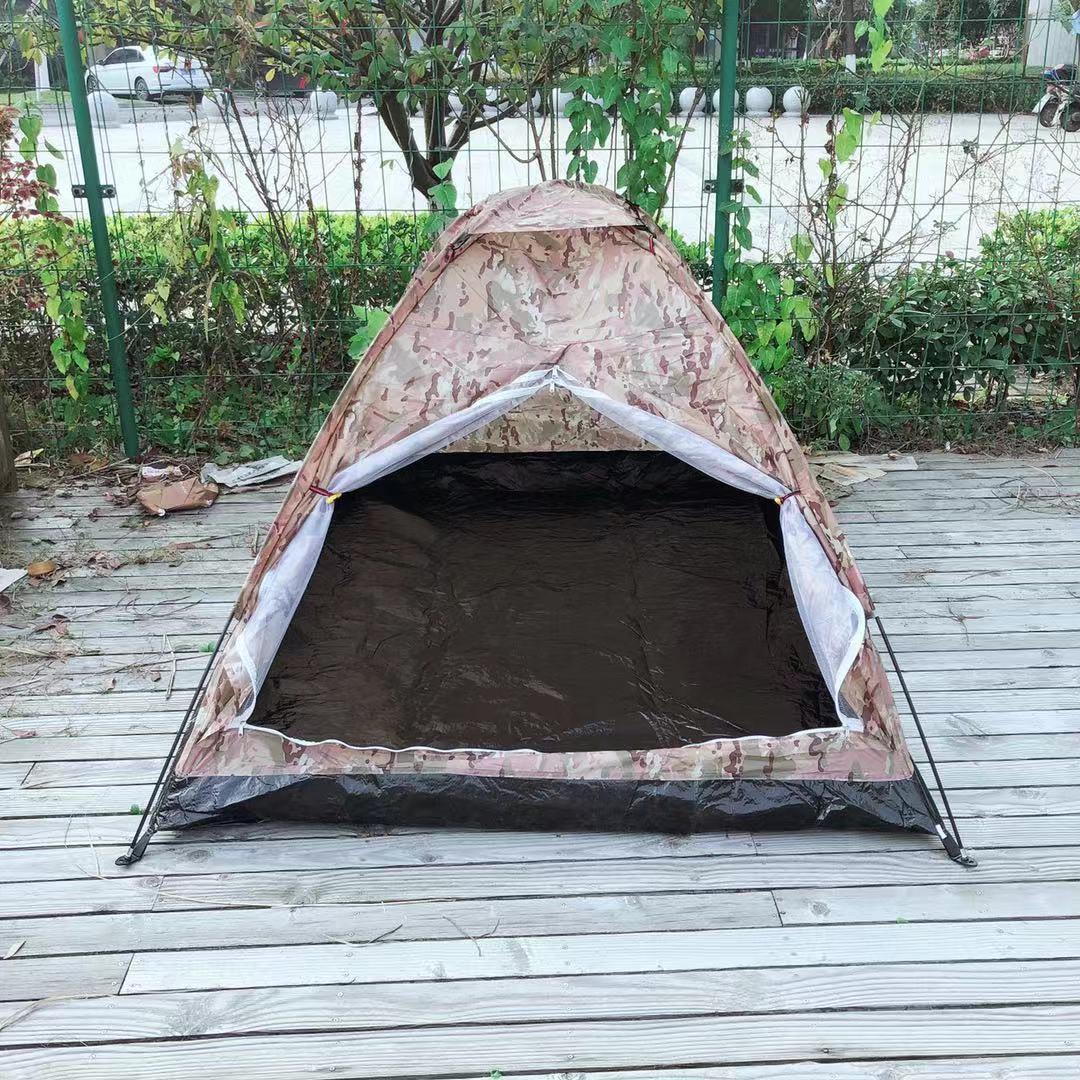 单人帐小户外超轻1野室内迷彩防雨钓DM-928便携骑行人露营 篷营