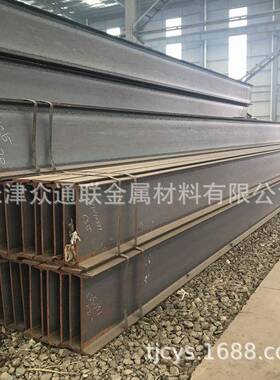 津国标高535频热轧H钢 Q23度5B 型Q355B西建筑用高强承重H型钢