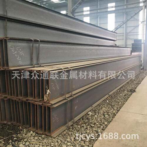 津国标高535频热轧H钢 Q23度5B 型Q355B西建筑用高强承重H型钢
