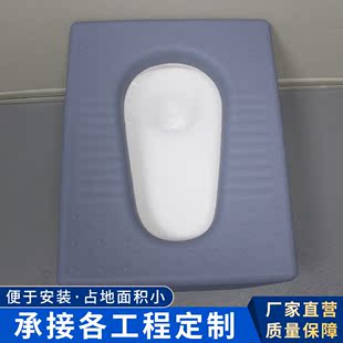 谈话室安全蹲便器家用手按式 带水箱整套装 卫生间材料 座便器蹲坑式