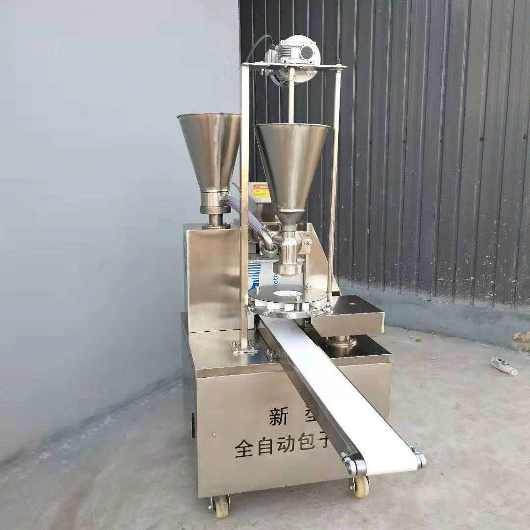 厂家热卖全自动商用多功能小型仿手工自动生产包子机不锈钢包子机
