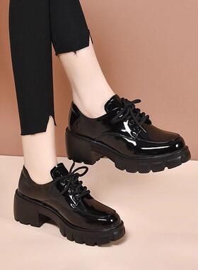 意大利[Cantsi ksamri]极其舒适⭐真皮厚底系带便鞋6厘米