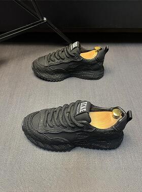 生活充满高级感~CKL Backup!简约百搭老爹鞋男潮流厚底休闲鞋系带