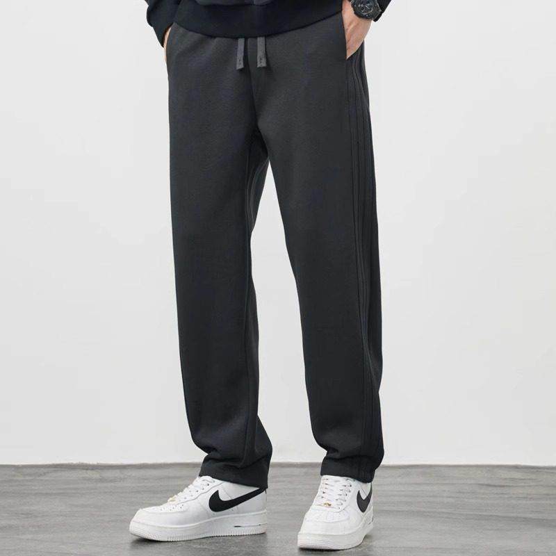 it Afternnaths潮牌！直筒休闲裤男士美式弯刀裤宽松运动厚棉裤春