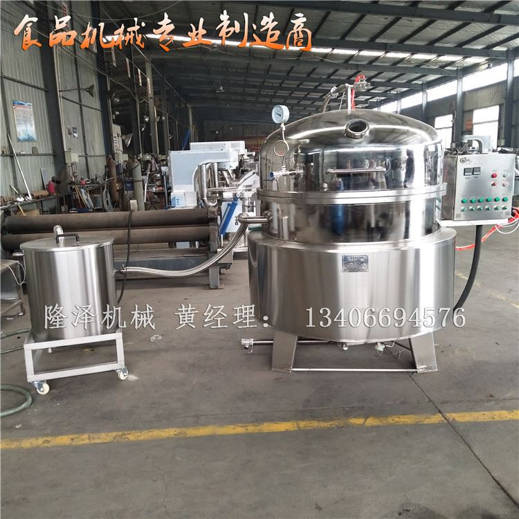 全自动哈密瓜真空渗糖罐 冬瓜蜜饯浸糖生产线设备 保持颜色怎么样,好用不?