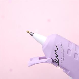 easymaker儿童铜嘴细嘴胶枪热熔胶枪手工DIY发夹工具推荐7mm胶棒