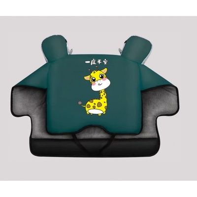 新款秋冬电动车挡风被加绒加厚挡风批防寒防水电瓶车纯色烫画款