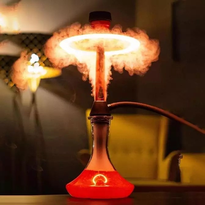 阿拉伯水烟氛围灯 led七彩发光灯盘 酒吧KTV发光变色灯Light