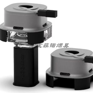 阿拉伯水烟碗碳隔一体 硅胶玻璃烟碗 磨砂碳隔 Hookah bowl 烟锅