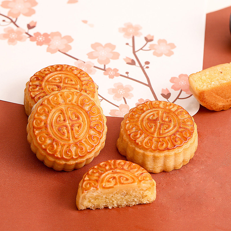广式莲蓉蛋黄月饼散装