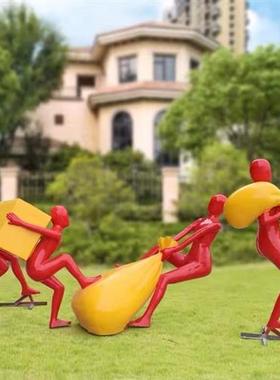 玻璃钢吉祥物卡通雕塑定制大型动漫卡通精品模型商场美陈公仔摆件