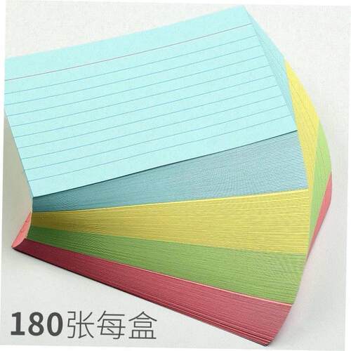 Index Cards index card carton, American label, paste creativ