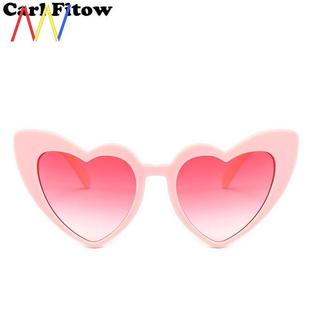 UV400 Eye Sun Heart Retro Women Glasses fashion Sunglasses