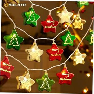Xmas String Tree Decoration Christmas Santa Lights