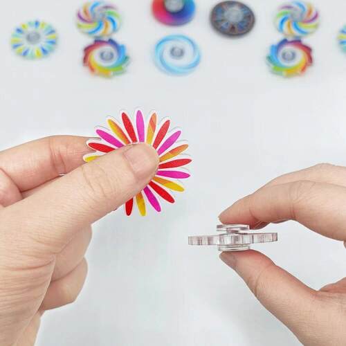 24PCS Mini Fidget Spinners Anxiety Stress Relief Sensory Toy