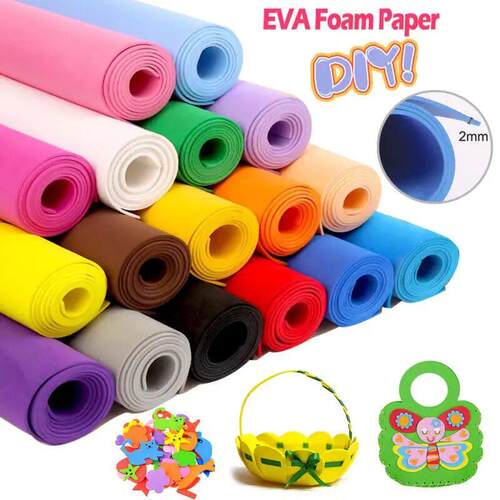 2mm EVA Foam Sheets Colorful Craft Foam for Cosplay Armor DI