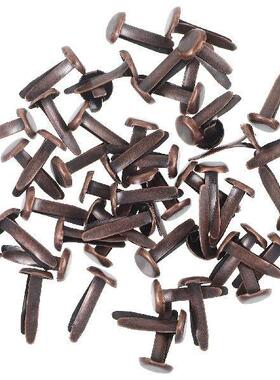 50 Pcs Metal Brads Scrap Paper Fasteners Craft Beads