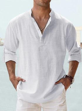 plus size Shirt For Men Summer Shirts Mens Clothes beach man