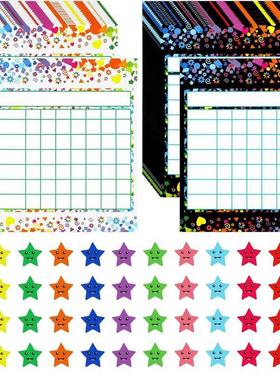 40 Pack Reward Chart behavior board for Kids Home classroom